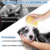 Brosse à shampoing pour chien